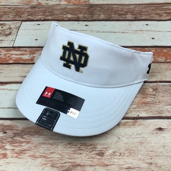 notre dame visor cap